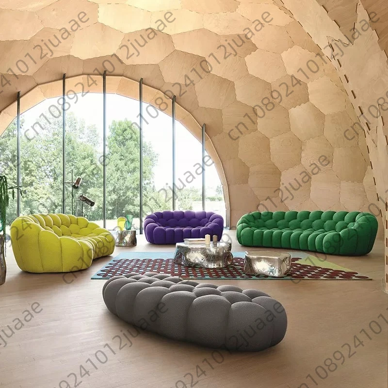 

Sofa Cat Claw Fabric Cream Wind Bubble set living room furniture sofas for living room sectional sofa home furniture