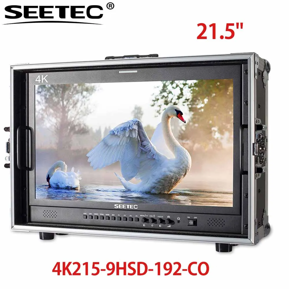 Монитор Seetec 4K215-9HSD-192-CO 21,5 дюйма IPS Full HD 1920x1080 для ручной трансляции с чемоданом режиссера 3G-SDI HDMI AV YPbPr