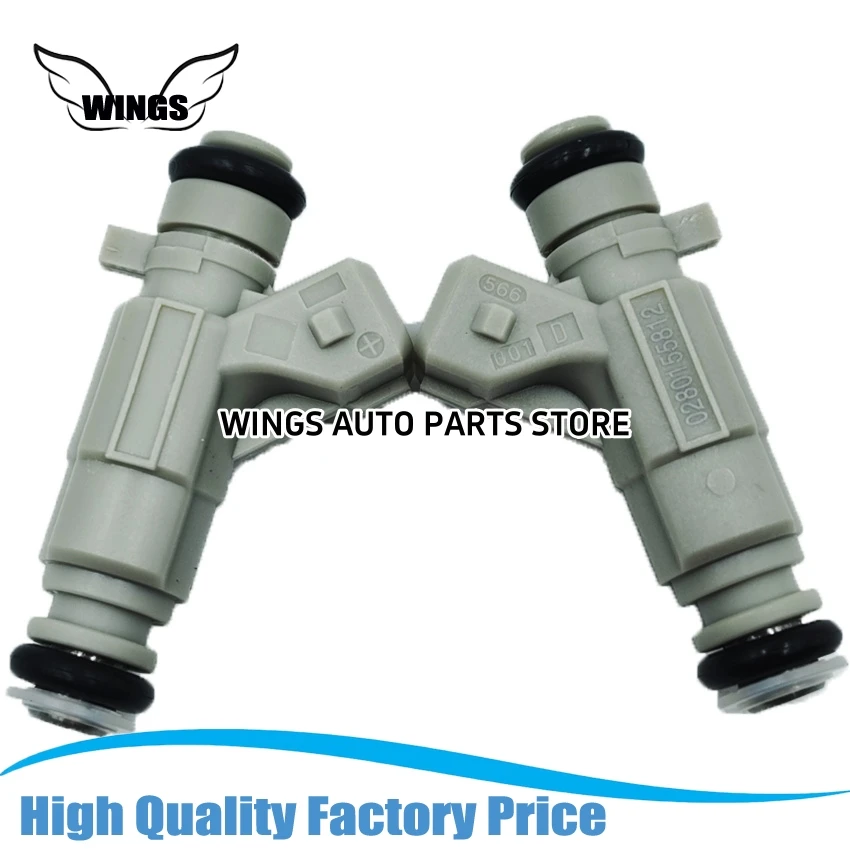 4 قطعة حاقن الوقود الجديد عالي الجودة 0280155812   مناسبة لفولكس واجن جولف 1.0L سنوات 1996-2005 #5