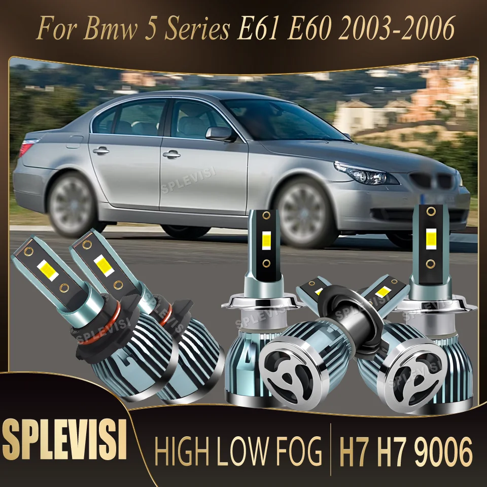 

Uniform and Bright Illumination Easy to Install and Replace Headlight foglight LED For Bmw 5 Series E61 E60 2003 2004 2005 2006