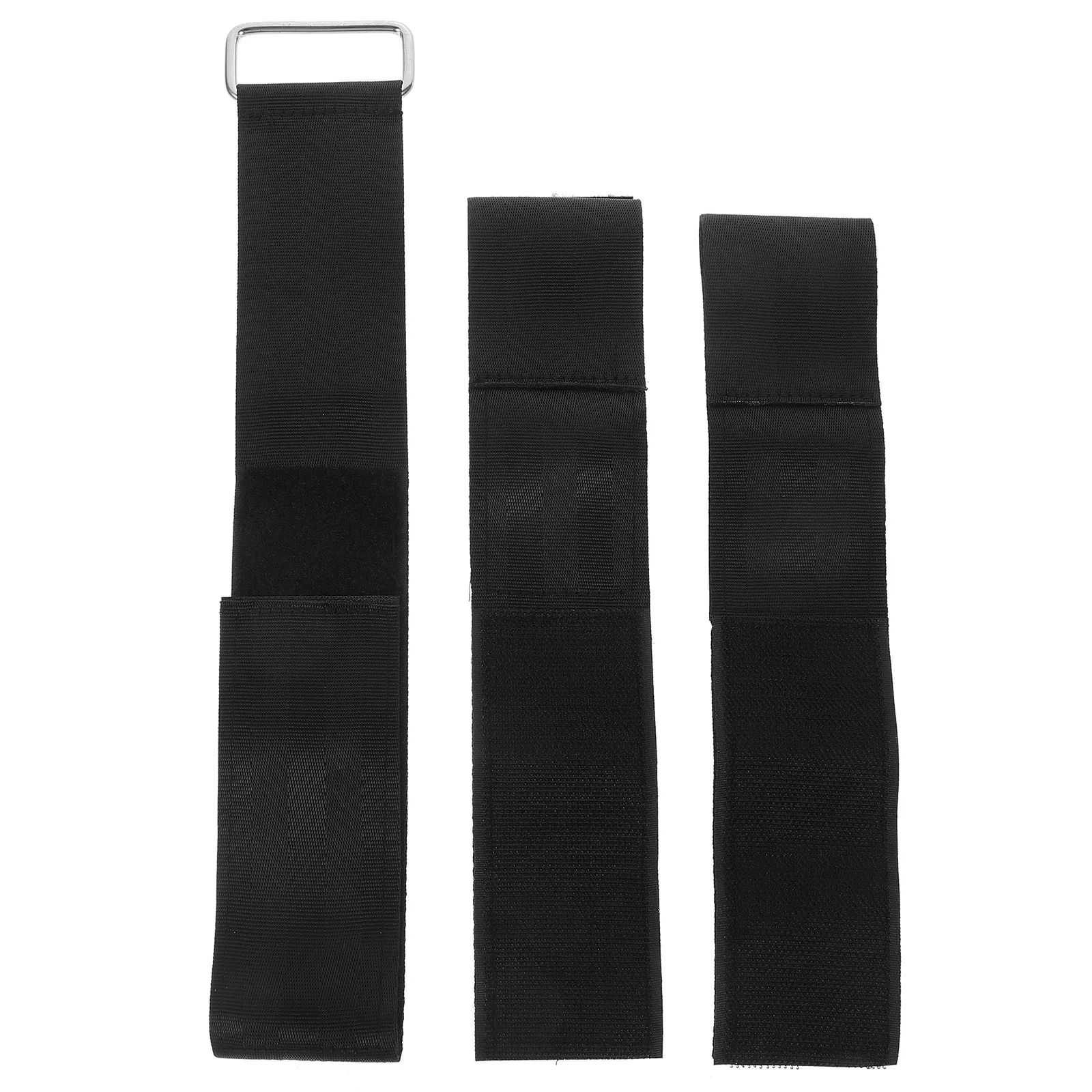 

2Pcs Adjustable Foot Straps Durable Nylon Aluminum Alloy Gym Leg Training Dumbbell Attachment Ankle Straps for Weightlifting