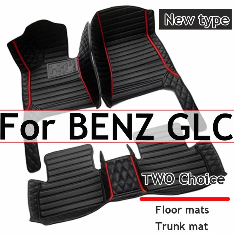 

Car floor mats for BENZ GLC COUPE SUV X253 C253 2017 2018 2019 2020 2021 2022 2023 Custom auto foot Pads automobile carpet cover