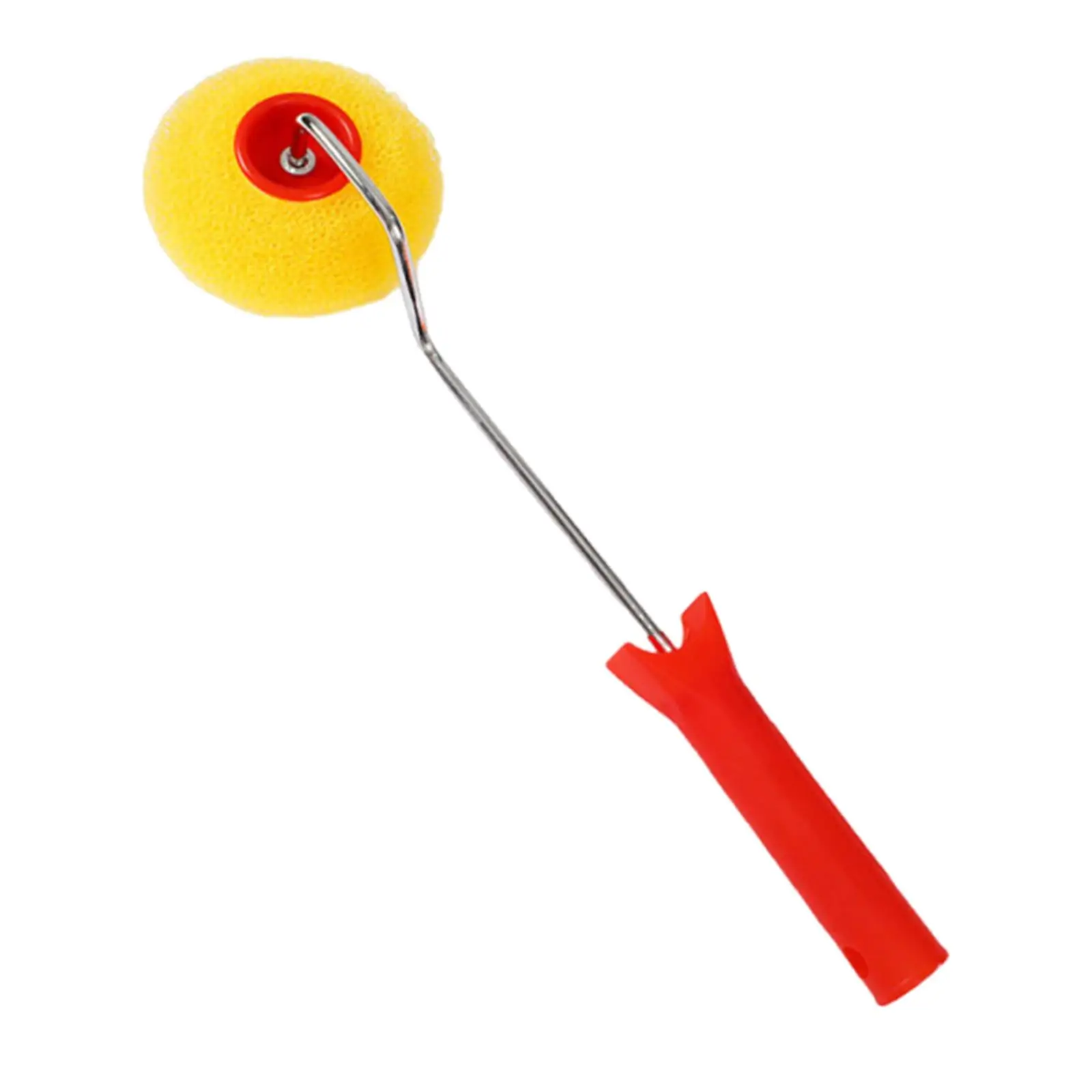 Sponge Paint Roller with Long Handle Painting Tool for Decorative Wall Patterns Edger Corner Ceilings Drywall Repair