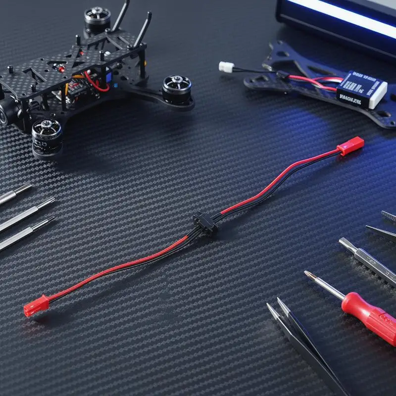 Universal Magnetic Snap-on Connection JR /JST Extension Cable For RC Model Battery Accessories