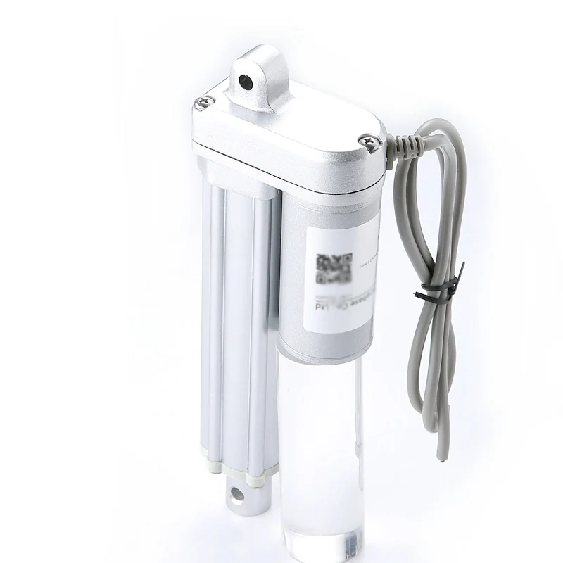 تخصيص 12 فولت/24 فولت 100-600 مللي متر السكتة الدماغية محرك خطي صغير للآلات الزراعية