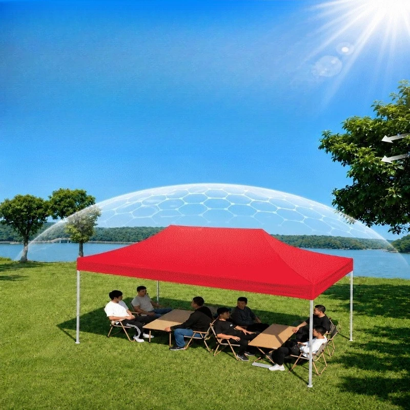 Simple Foldable Outdoor Awning Tent,Portable Canopy Shelter for Outdoor Use