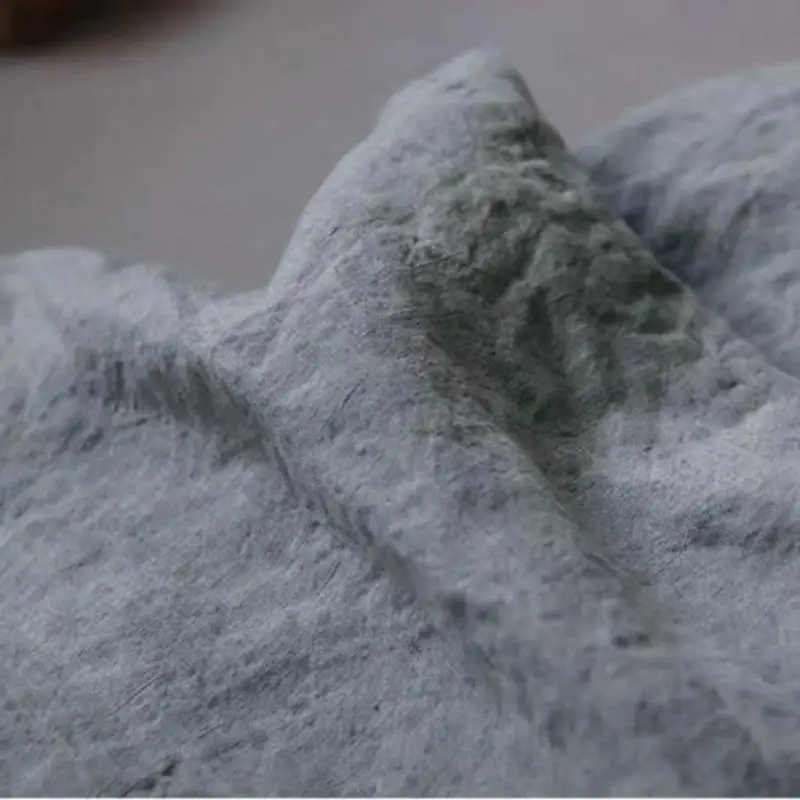 Nuovo arrivo Arts Style Primavera Estate Donna Elastico in vita Pantaloni larghi di alta qualità Ramie Vintage Pantaloni Harem casual 521