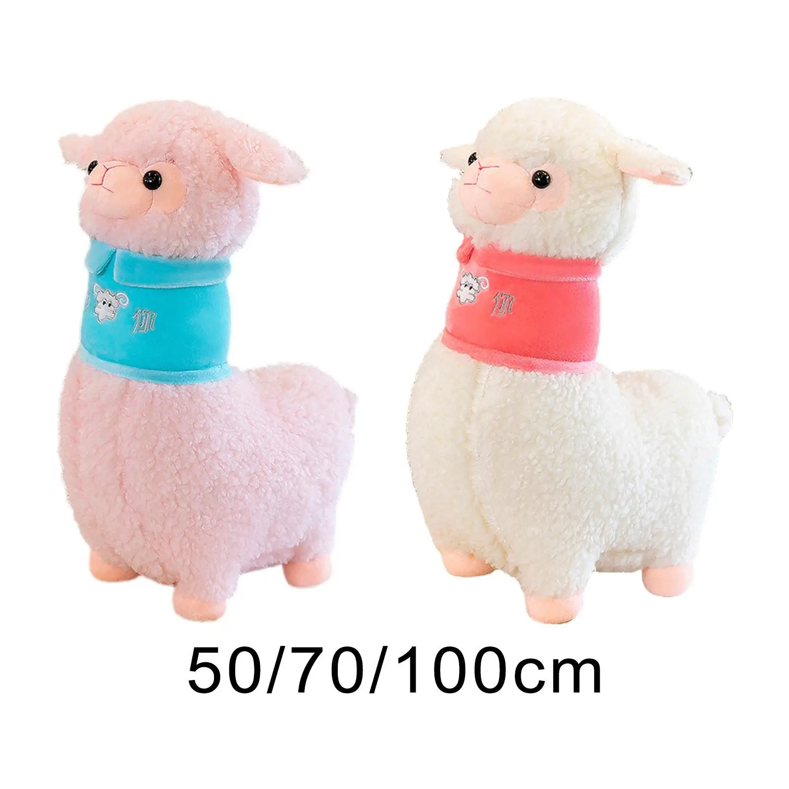 Cartoon Stuffed Alpacatoy Home Decor Sofa Ornaments for Adults Children Baby