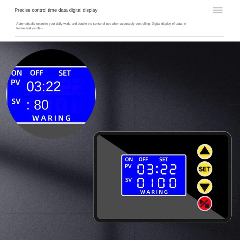 Hot-Programmable Digital Timer Switch Relay Control Time Controller Delay Relay Cycle Timing On/Off