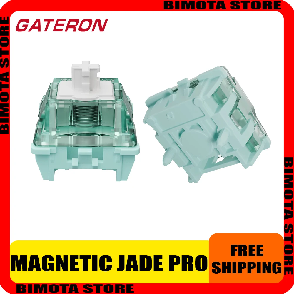 Gateron Magnetic Jade Pro Switch HIFI Low Delay Adjustable RT For Mechanical keyboard Lasting Stable Pc Gamer Accessories Gift