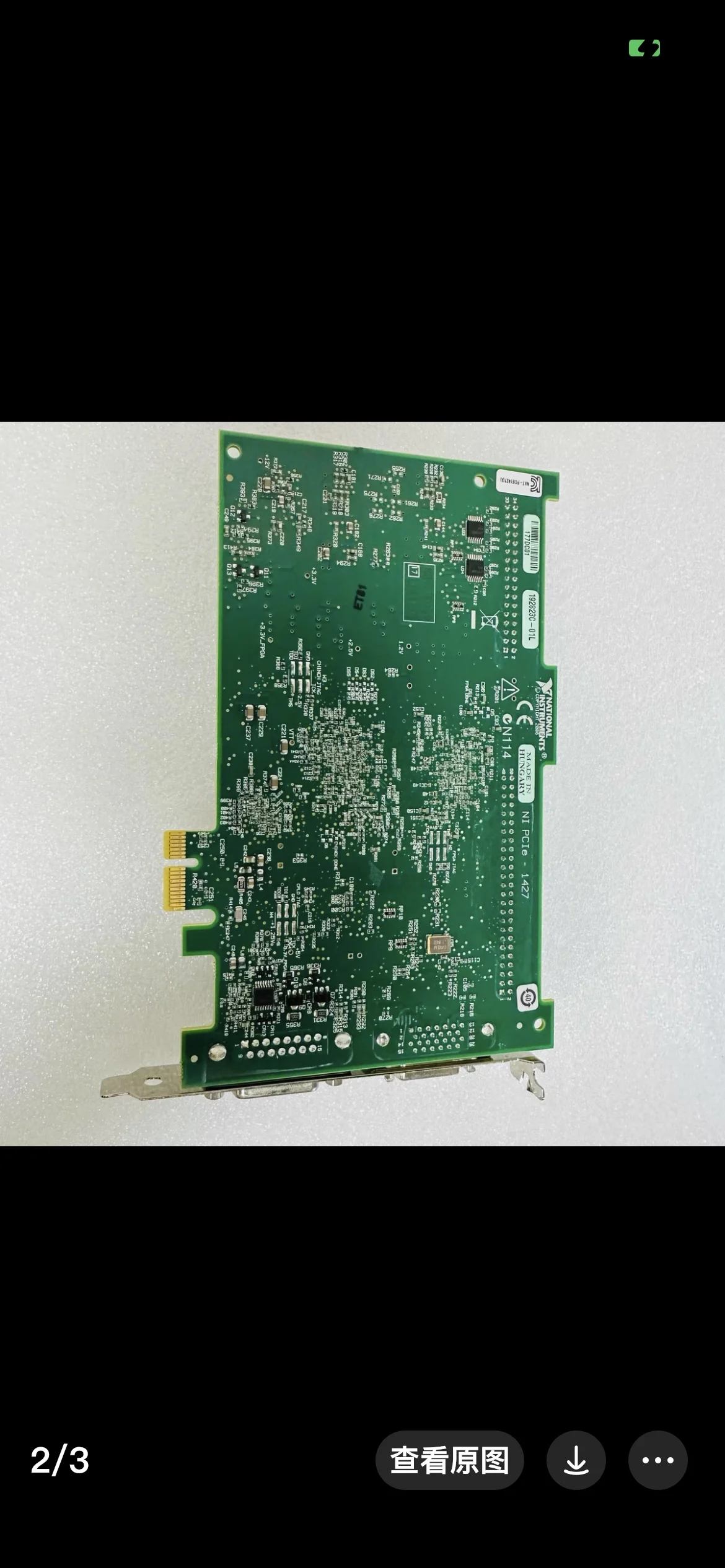 NI PCIE -1427 Data Collection Card