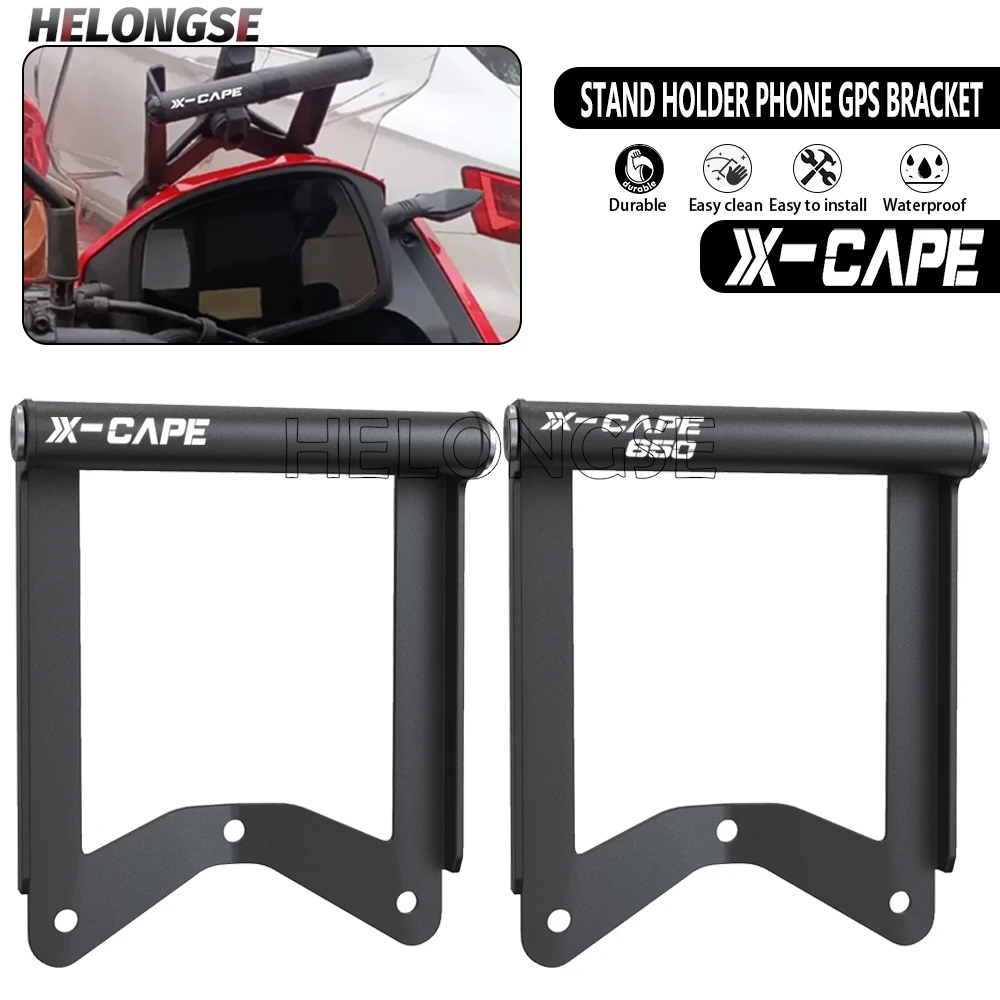 HELONGSE Phone Navigation GPS Mount Bracket Navigation Bracket For Moto Morini XCape650 2026 XCape 650X xcape 650 2022-2025