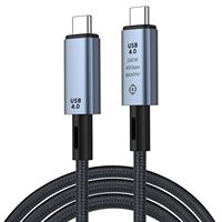 Audio Video Cables Commonly Used Accessories 240w 40GB 80GB 8K 60hz USB C to USB C Fast Charging Date Cable Thunderbolt 4 Cable