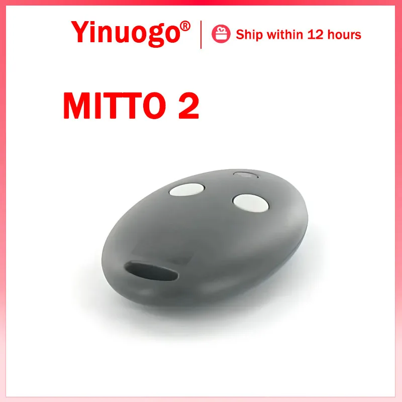 433.92MHz Garage Door Remote Control For MITTO 2 4 2A 4A 2M 4M B RCB02 RCB04 KLEIO B RCA 02 04 TRC TRC2 TRC3 Gate Remote Control