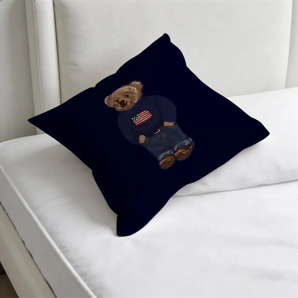 Cool Fashion B-Bear Fashion Square Kissenbezug, langlebiger Kissenbezug für Sofa, Couch, Stuhl – Detail 7