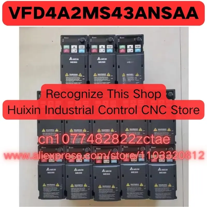 

Latest Quotation Used Frequency Converter VFD4A2MS43ANSAA Normal Function Tested OK