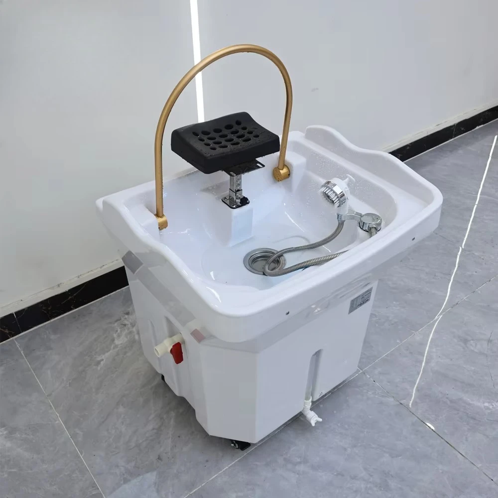 

Multifunctional Hydrotherapy Circulating Mobile Shampoo Sink Salon Hair Spa Equipment for Head Spa Barber Shops