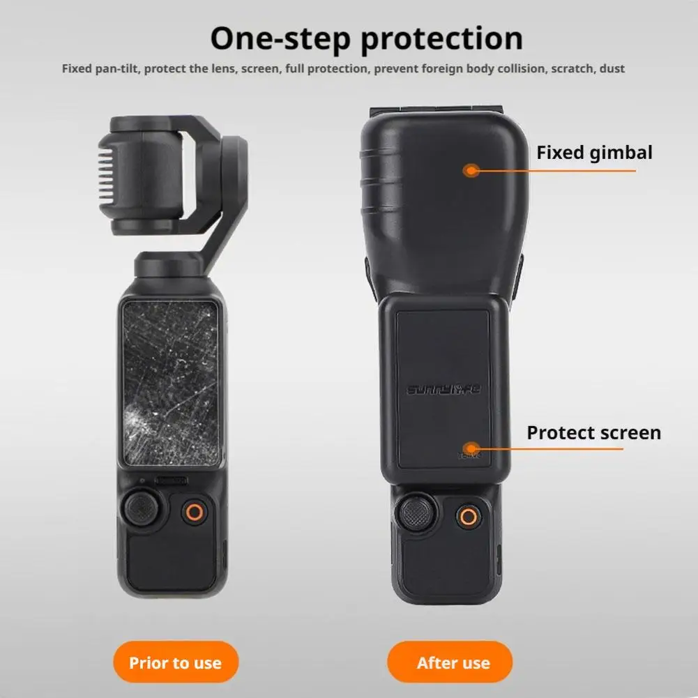 حافظة واقية لغطاء تخزين DJI Pocket 3 بلون الحلوى مع مجموعة ملحقات كاملة لواقي شاشة الرأس المدمج #6