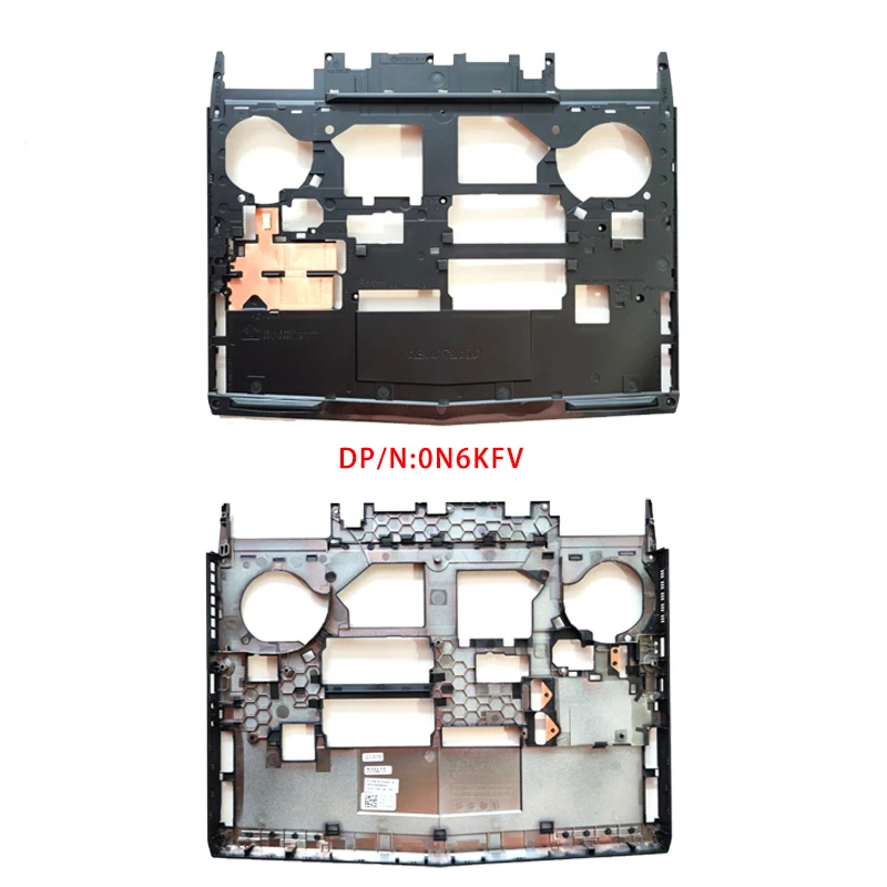 Novo para dell alienware 13 r3 m13x r3 p81g; acessórios para laptop capa traseira lcd ou apoio para as mãos ou parte inferior com logotipo 02g58h 03jtwk