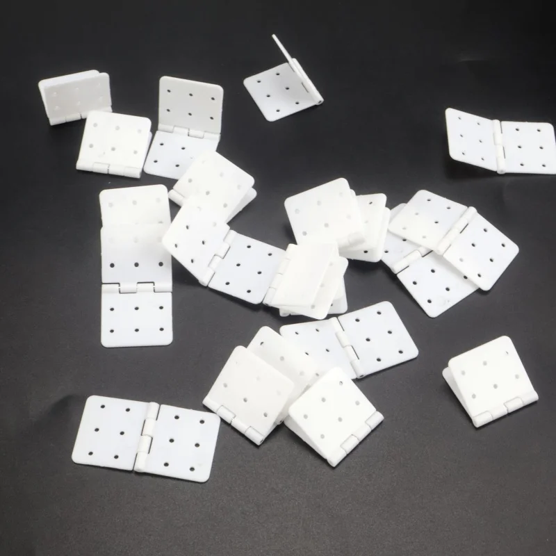 20pcs/lot Nylon & Pinned Hinge 20x36mm 16x29mm 12x24mm For RC Airplane Plane Parts Model Replacement