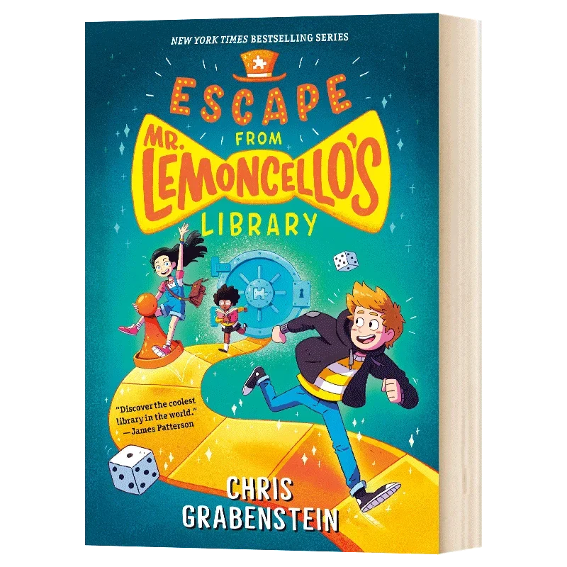 1 Escape from Mr. Lemoncello's Library, Teen English in books story, Fantasy novels 9780307931474