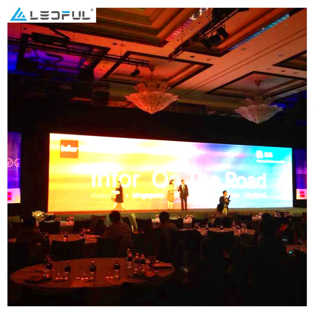 Large Church Backdrops LED Video Wall Screen Indoor HD P2.6 P2.9 P3.9 LED Display