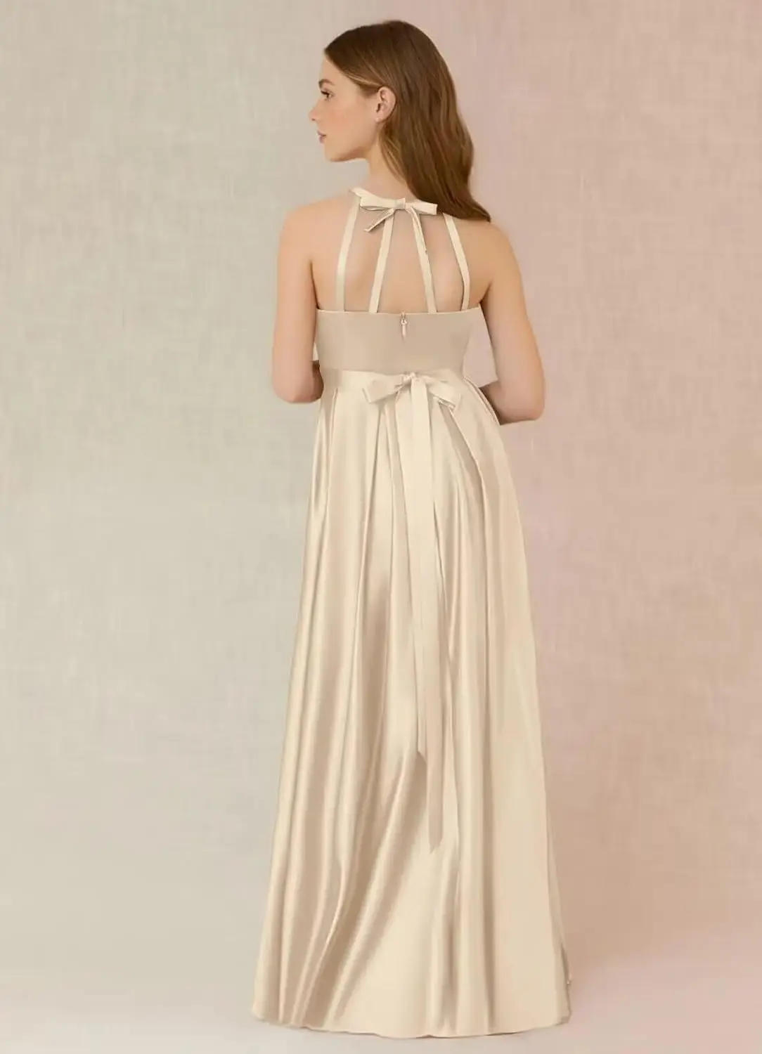 ชุดเดรสเด็กทรงเอไลน์สำหรับเพื่อนเจ้าสาว พร้อมหมวกประดับดอกไม้ ชุดเดรสเด็กผู้หญิงผ้าไหม สายคล้องไหล่ปรับได้ ชุดเดรสสำหรับพิธีศีลมหาสนิท