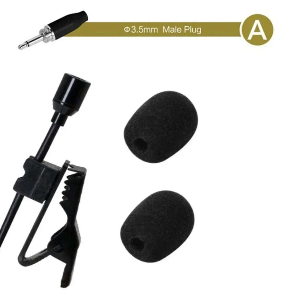 Mikrofon z klipsem na klapę 3,5 mm 3-pinowy 4-pinowy XLR do systemu bezprzewodowego Bezprzewodowy mikrofon Audio Technica Mic — zdjęcie produktu 3