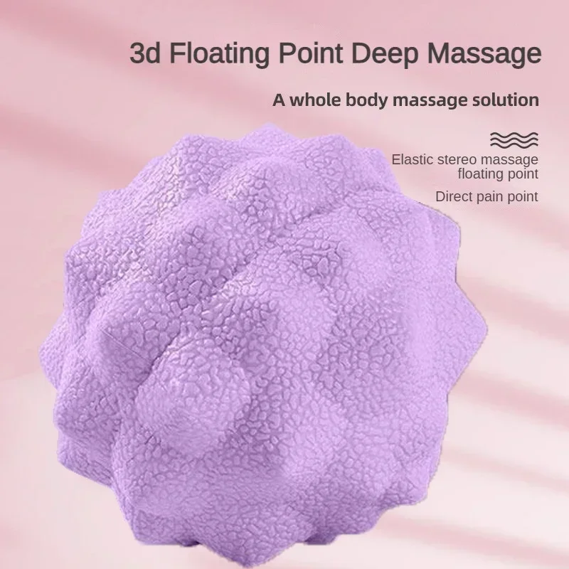 Durable TPE Spiky Massage Ball Trigger Point Sport Fitness Hand Foot Pain Relief Plantar Fasciitis Reliever Hedgehog 6.5cm Balls