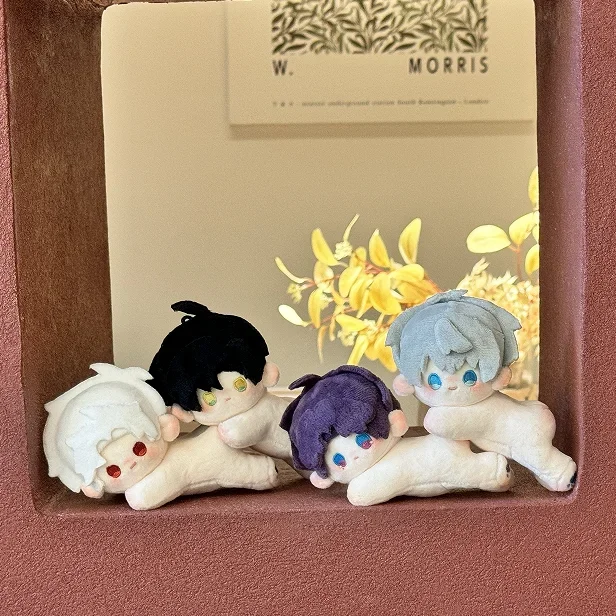 10 cm Party Anime Love and Deepspace Sylus Rafayel Zayne Xavier Cartoon Fluffy Lie Prone Body Baumwolle Maumet Puppet Schmücken Geschenk