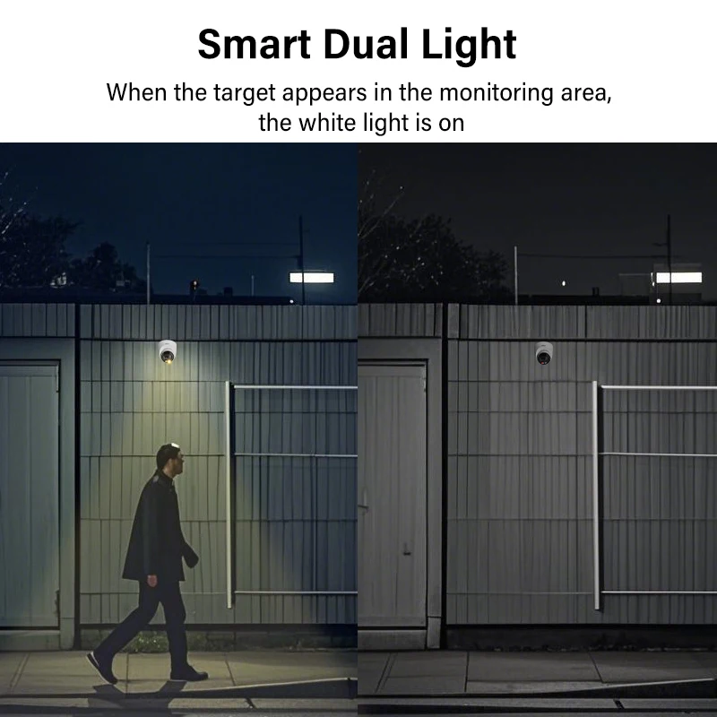 Dahua 4MP PoE Smart Home Full Color Camera Human Detection Network Monitor Built in Mic PoE IR 30m IP67 Waterproof HDW1439V-A-IL