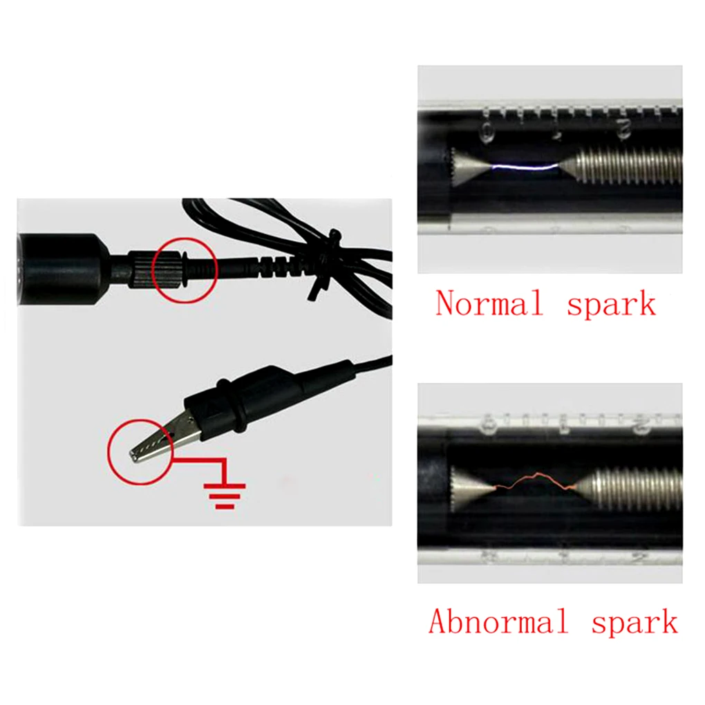 Probador de bujías de coche Universal, Detector de bobina de encendido, herramienta de diagnóstico de reparación de automóviles automotrices,