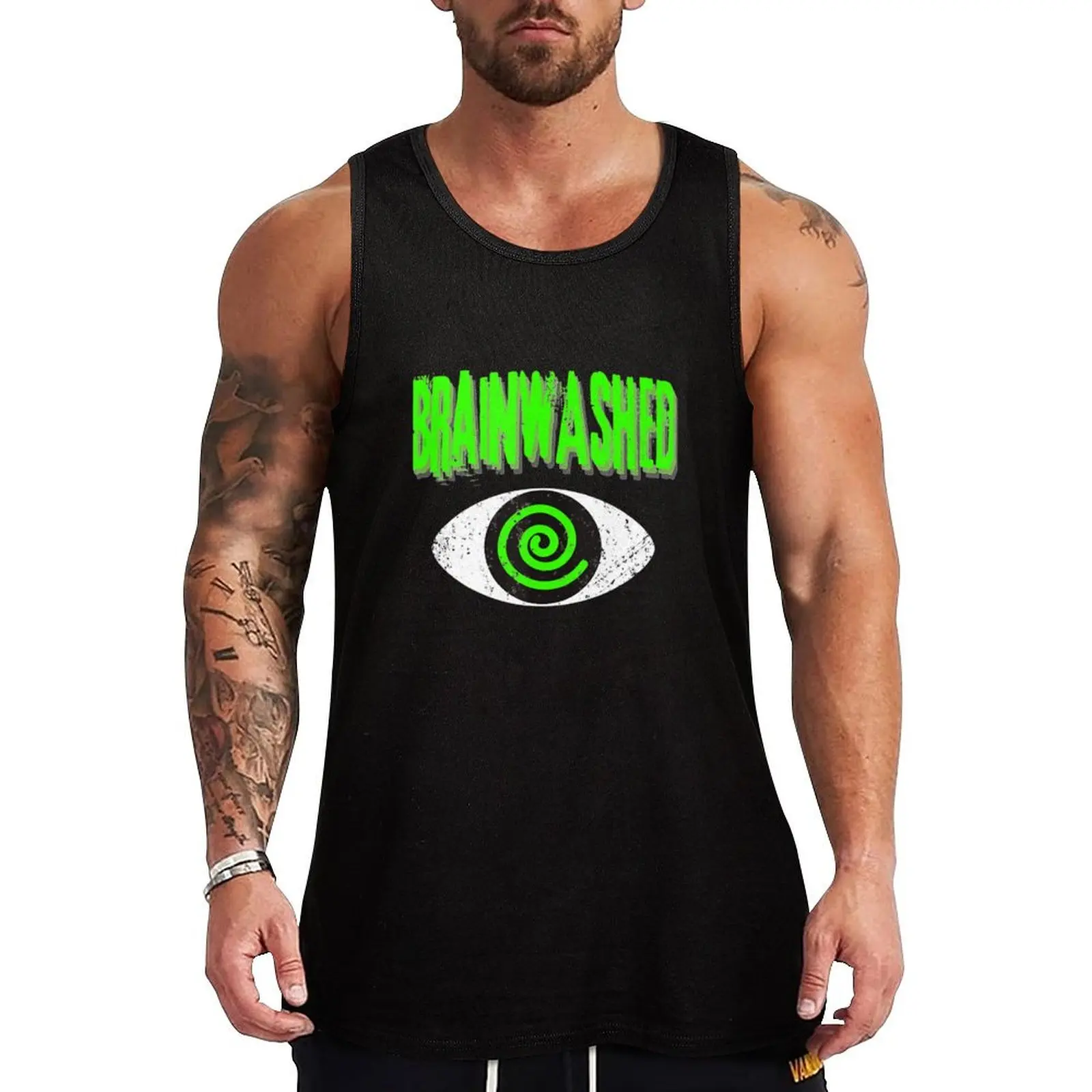 

Brainwashed Fake News Propaganda Sarcastic Tom MacDonald Tank Top gym for men quick-drying t-shirt
