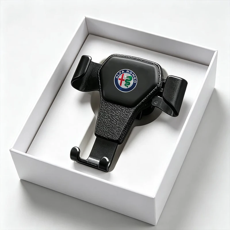 Gravity Car Phone Holder Air Vent GPS Stand Accessories For Alfa Romeo 159 166 156 Spider Giulia Giulietta 8C Mito Tonale 147 GT
