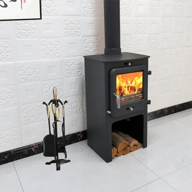 Real Fire Cast Iron Fireplace for Home Heating Interior Decoration Independent Wood Burning Stove Direct from Manufacturer