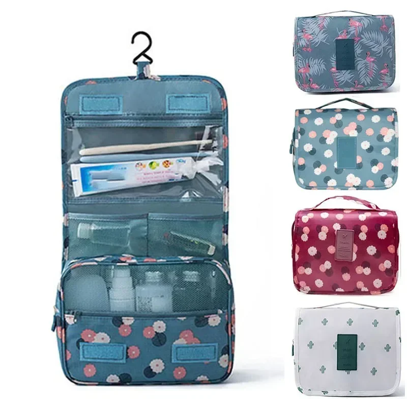 Multifunktionale Reise Haken Make-up Tasche Kosmetik Aufbewahrungstasche Wasserdichte Toilettenartikel Beauty Organizer Damen Badezimmer Aufbewahrungstasche