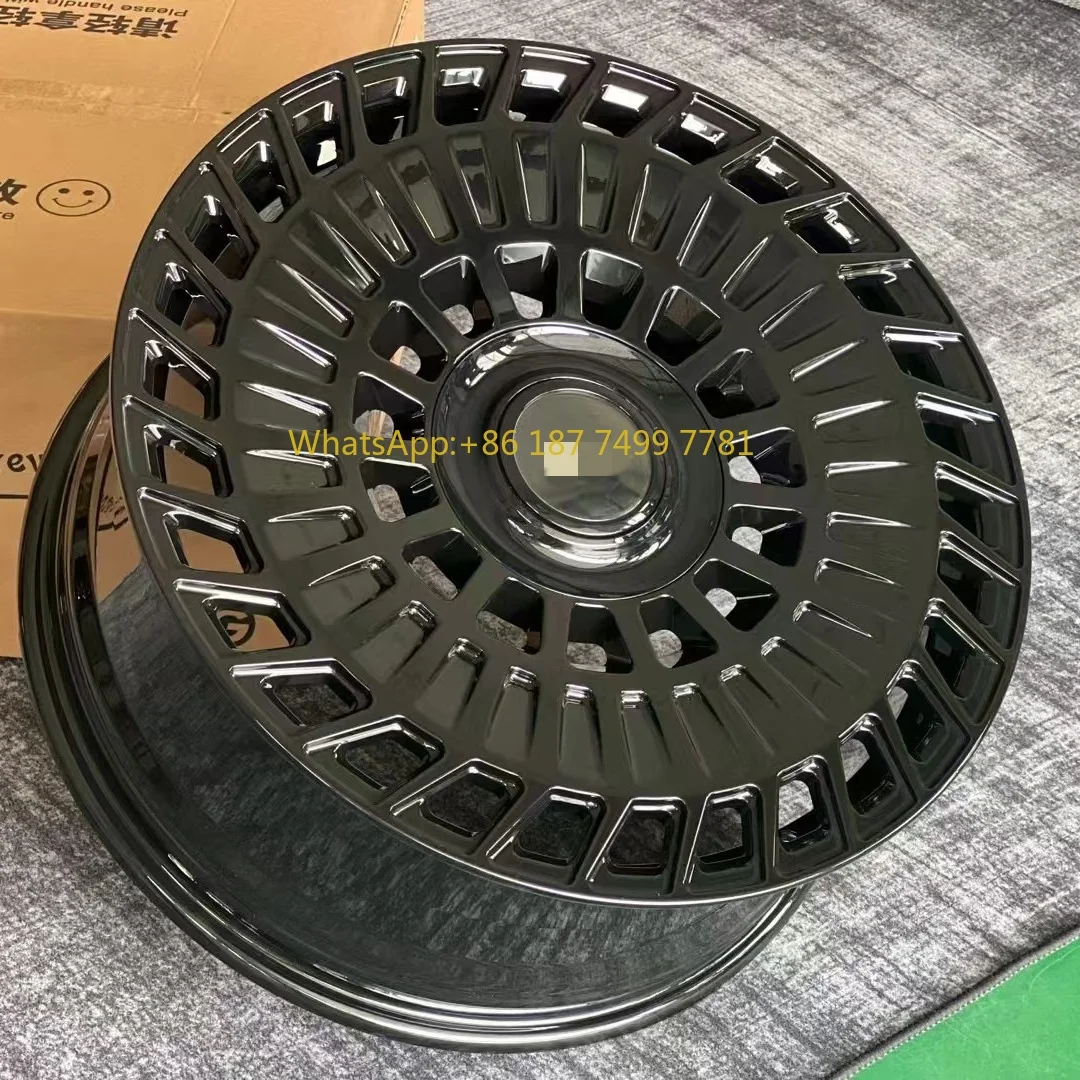 

Кованые колеса Qizhouchi из черного алюминиевого сплава 18–24 дюйма, новые колеса для легковых автомобилей, подходящие для Range Rover. G500