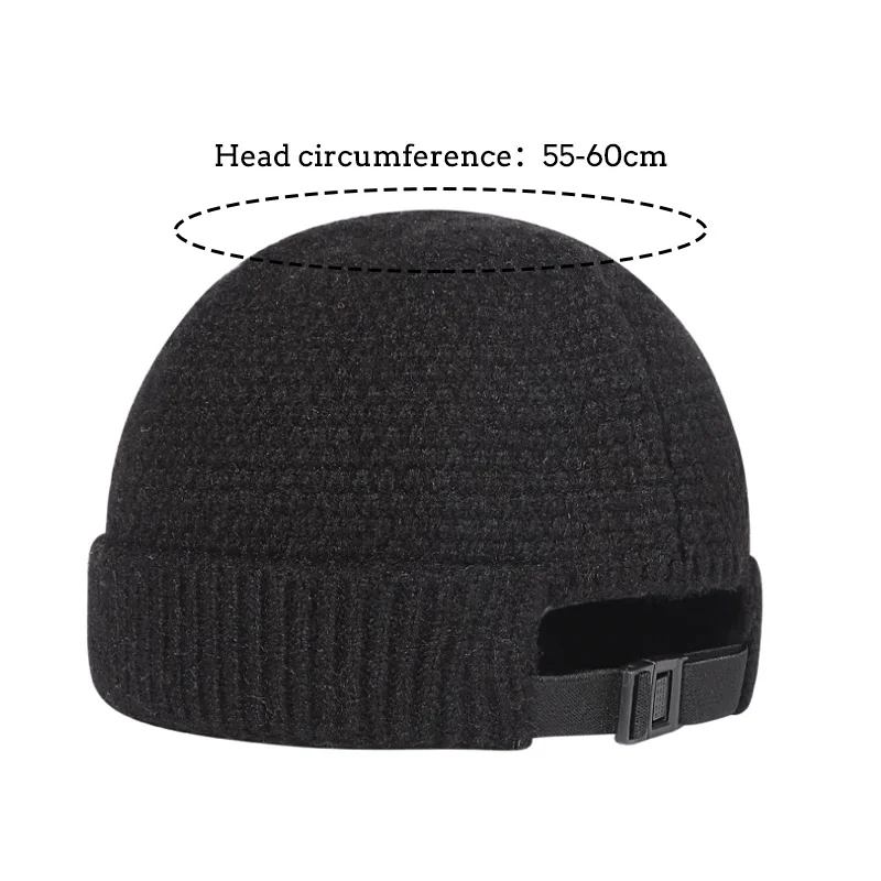 2023 NEW Baseball Cap Man Knitted Beanie Warm Soft Winter mens Hats Landlord Hip Hop Hat Skull Caps Outdoor women Rolled Bonnet