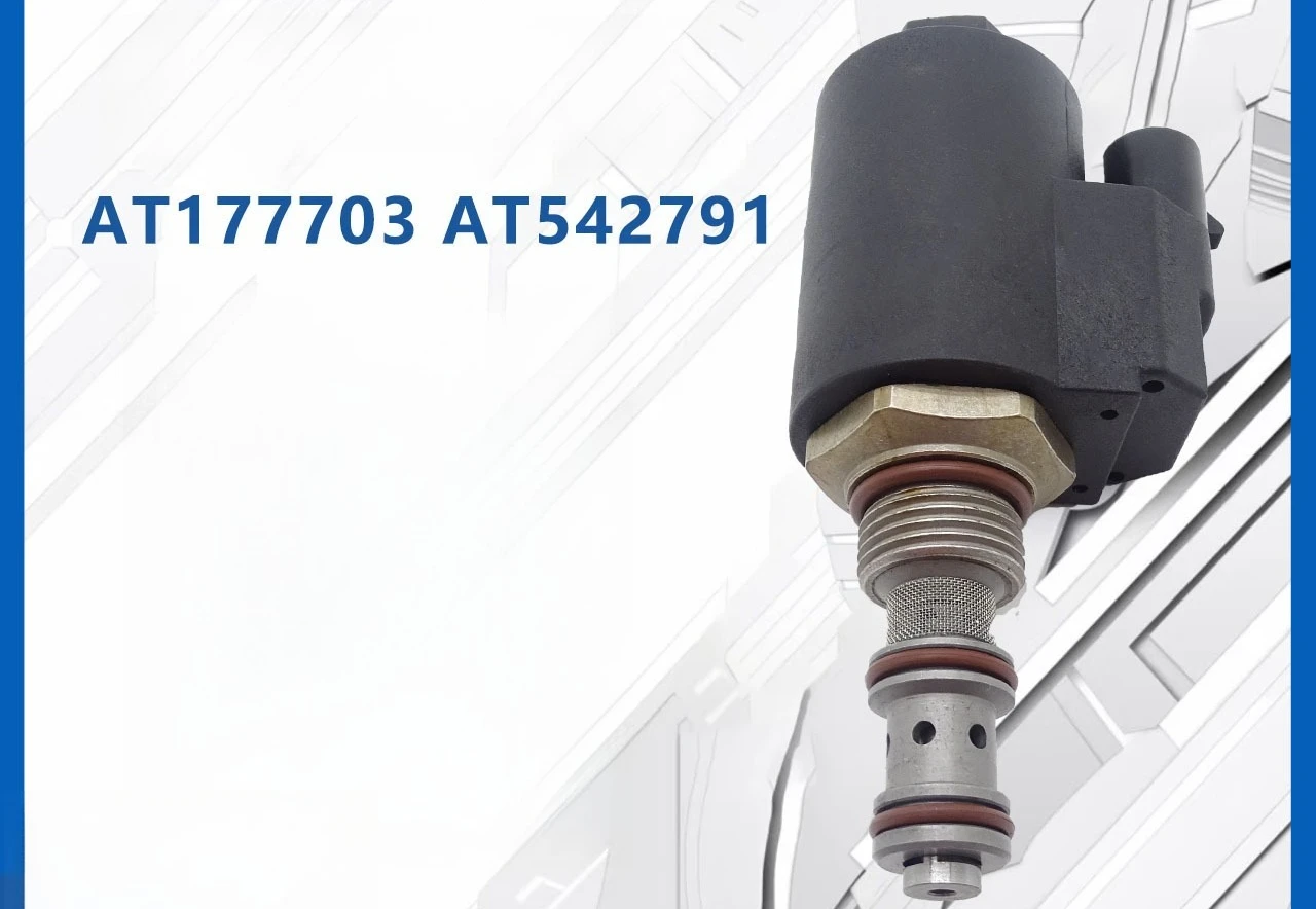 

Solenoid Valve AT177703AT542791 for Hydraulic Assembly Excavator Industrial Machinery Parts