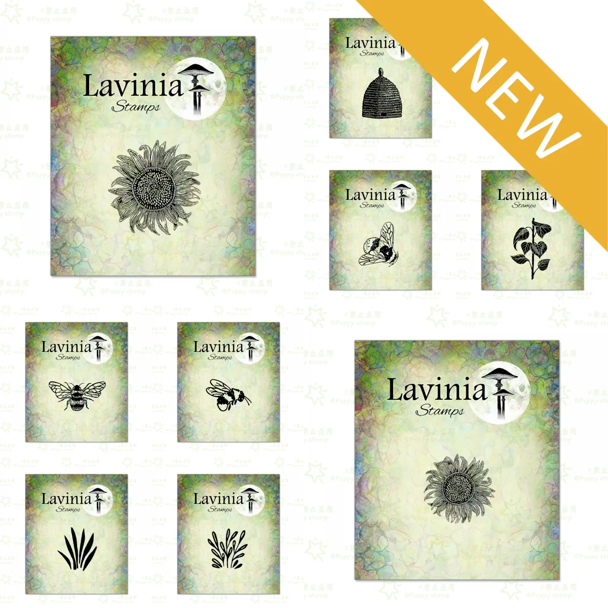 

Sunflower Bee 2026 Spring Clear Stamps DIY Scrapbook Embossed Handcraft Paper Card Album Craft Template Supplies Decoration