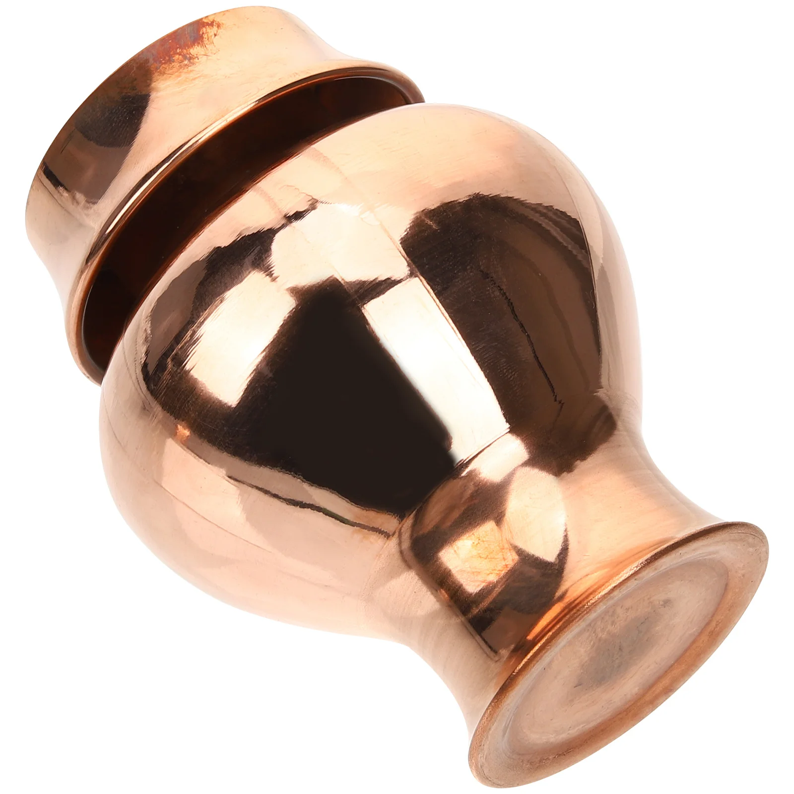 

Brass Buddha Offering Bottle Small Decorative Storage Container Vintage Worship Decor Desktop Ornament Religious Buddhist Supply