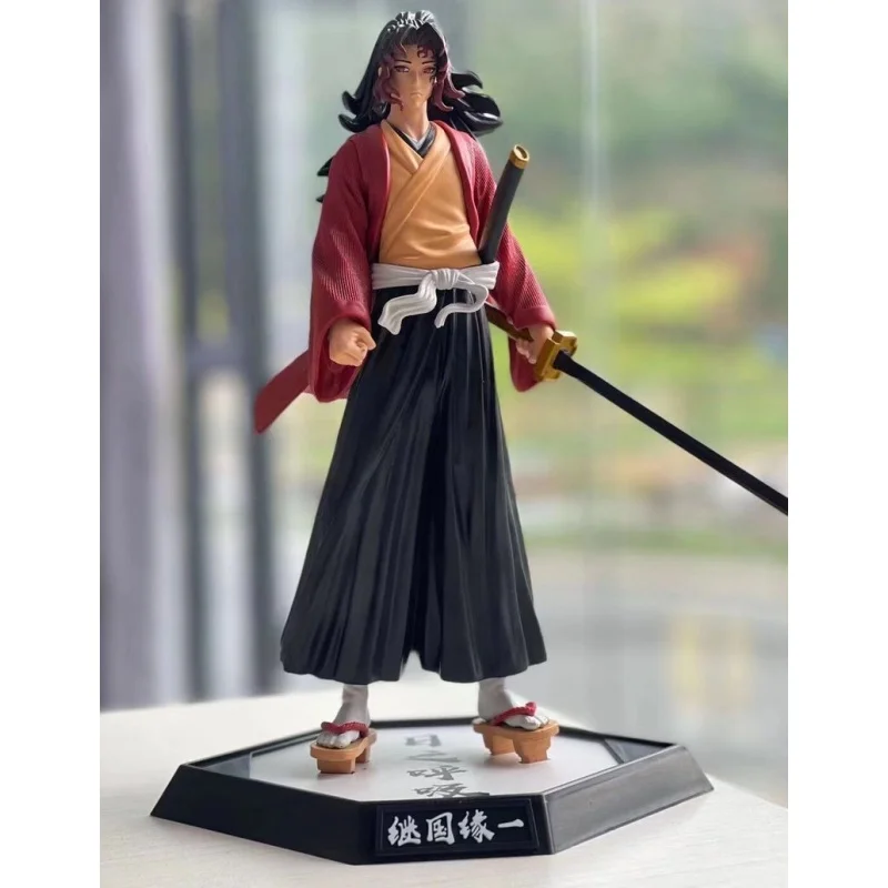 

Demon Slayer GK Statue Yoriichi Tsugikuni Hashira Resonance Series Standing Pose Anime Figure Model Collectible Gift for Fans