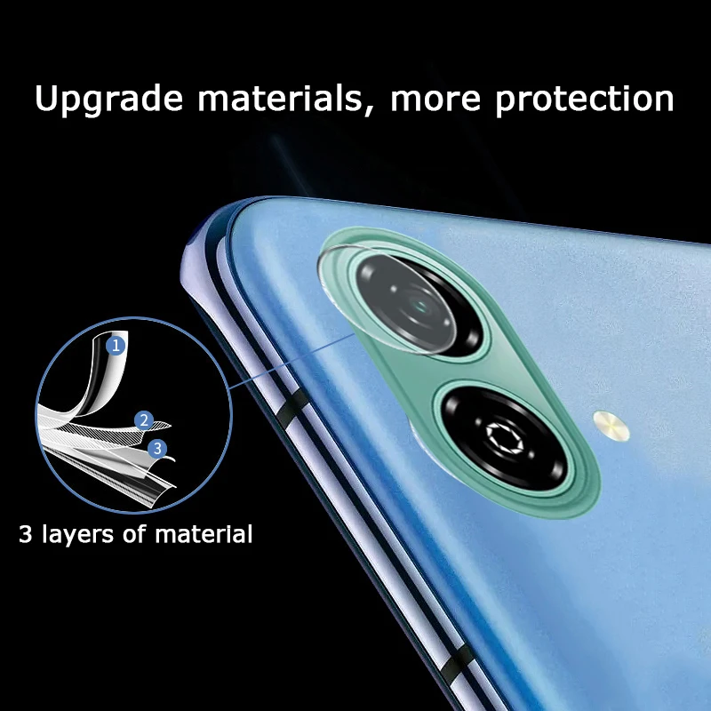 

2Pcs Lens Film For ZTE Blade A35E lite A55 Camera Glass Protector Film For ZTE Blade A35 lite A55 Back Lens Protective Cover