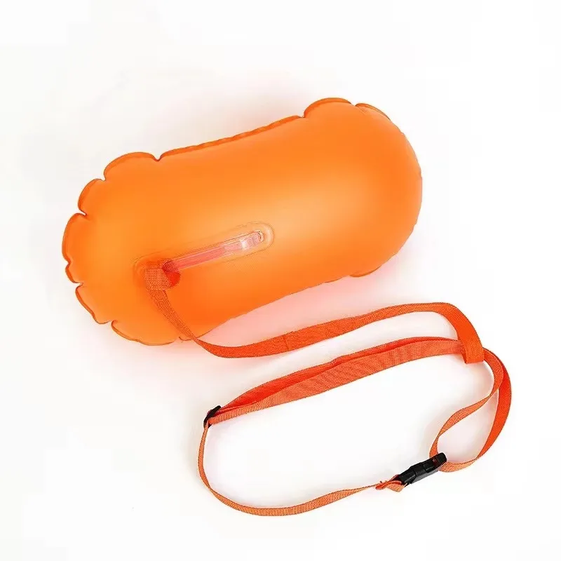 Conveniently foldable PVC floating buoy waterproof rafting bag for swimming and diving, for water sports and storage