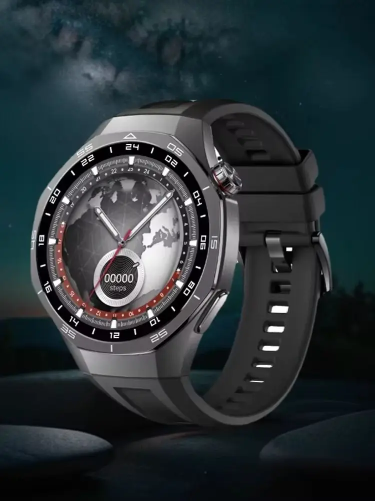 LAXASFIT 2026 Neue Smartwatch für Herren 1,52 HD-Bildschirm Bluetooth-Gesprächsfunktion Herzfrequenz-Monitor Herren Damen NFC Outdoor-Sport Smartwatch