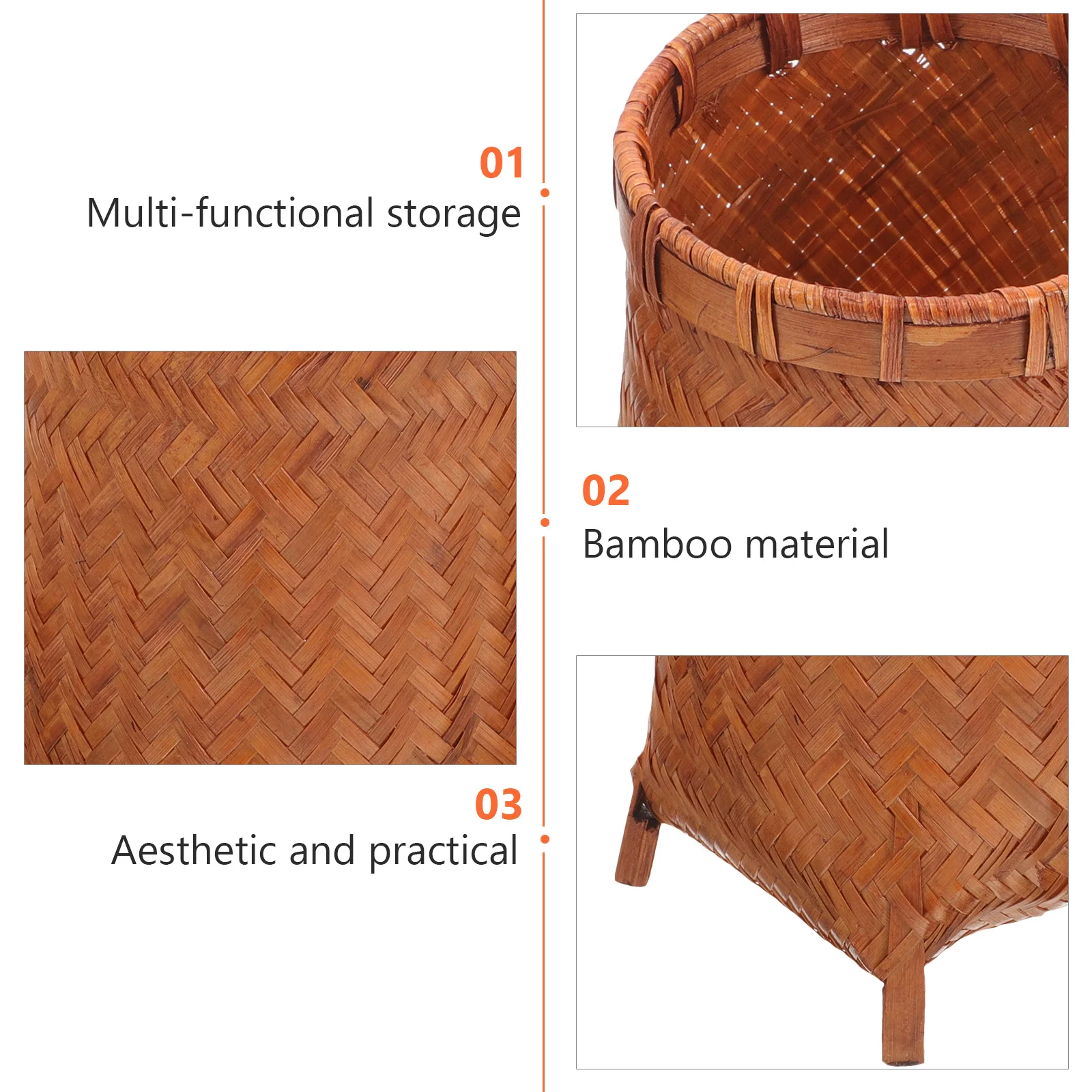 

Retro Bamboo Pen Holder Multi Functional Tea Ceremony Organizer Makeup Brush Container Desk Tools Storage Cup Bamboo Pen Holder