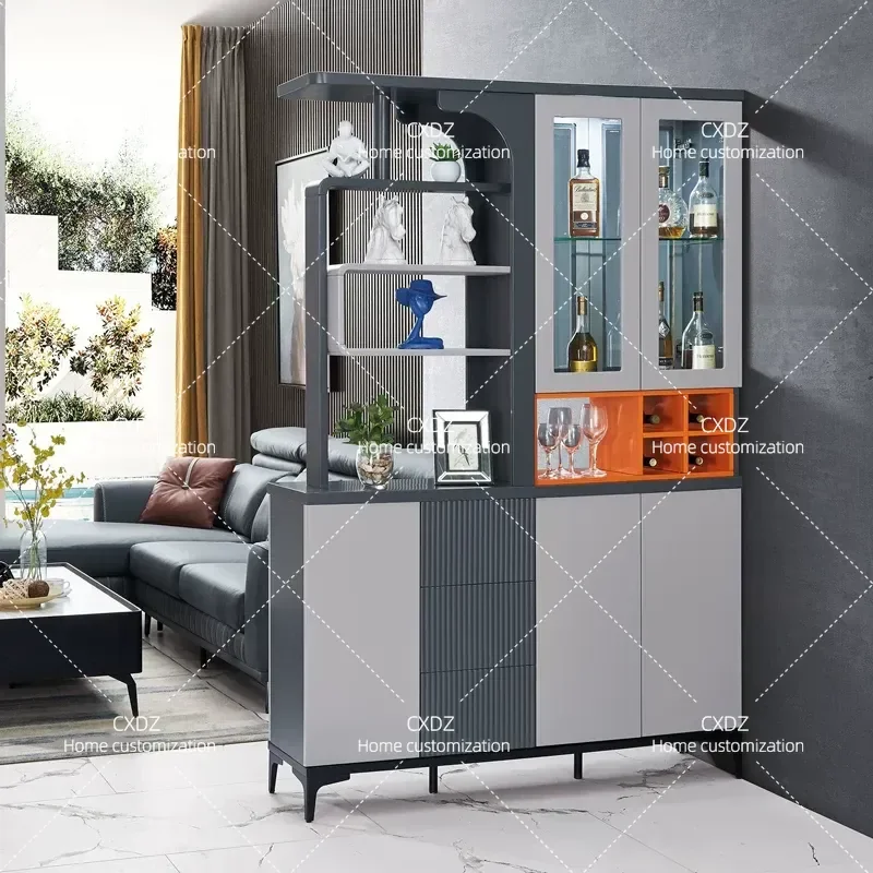 Light luxury living room door porch cabinet screen partition cabinet modern simple shoe cabinet
