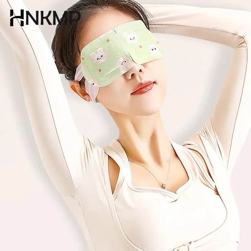 1PCS Warm Steam Eye Mask For Sleeping Eyes Massage Hot Compress Eye Care Relax Remove Dark Circles Disposable Steam Sleep Mask