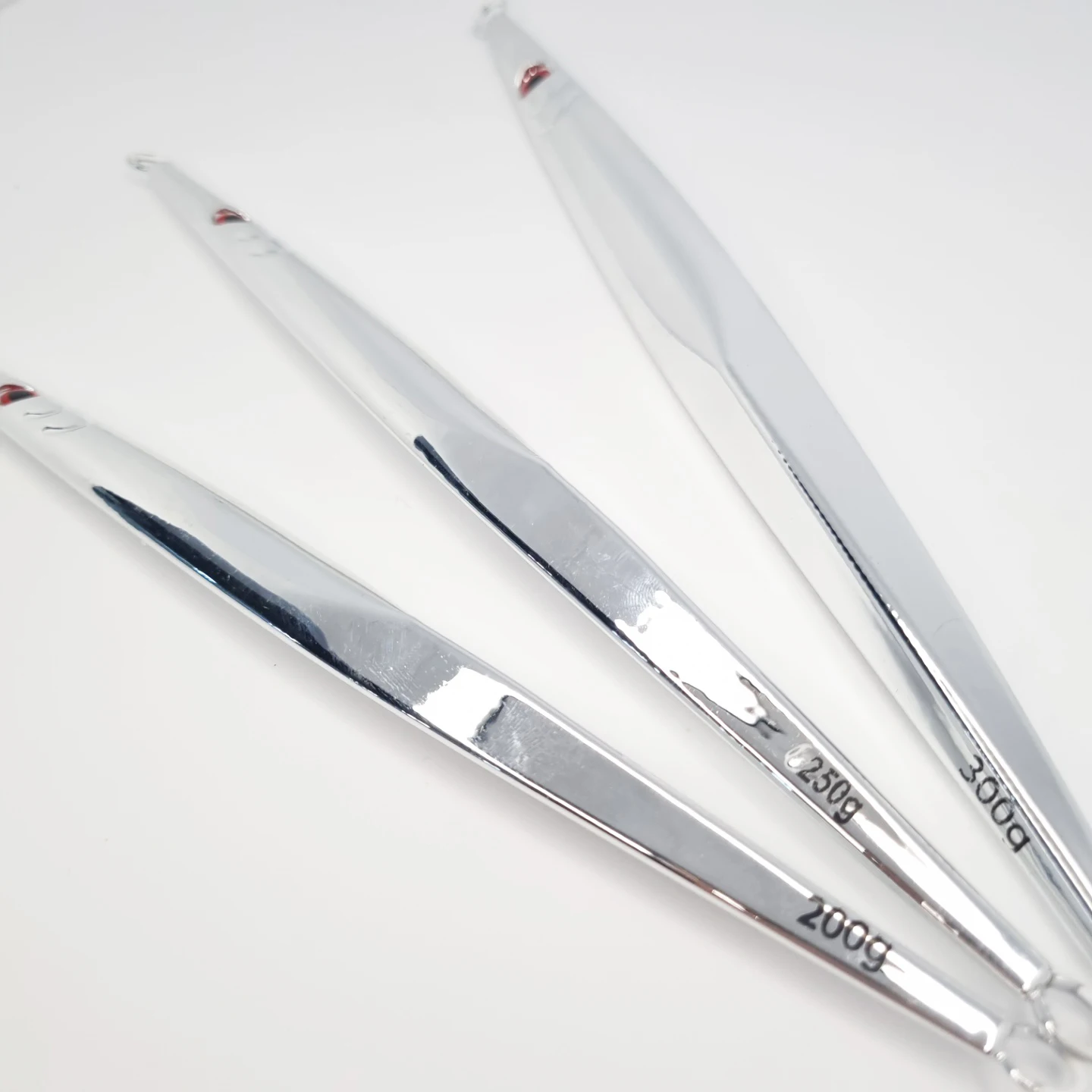 MARISOO Galvanisch Versilberter Eisenplattenköder für Meeresangelruten, 200/250/300/350/400/500g, Ideal für Bernsteinmakrele, Kabeljau, Spanische Makrele – Detail 12
