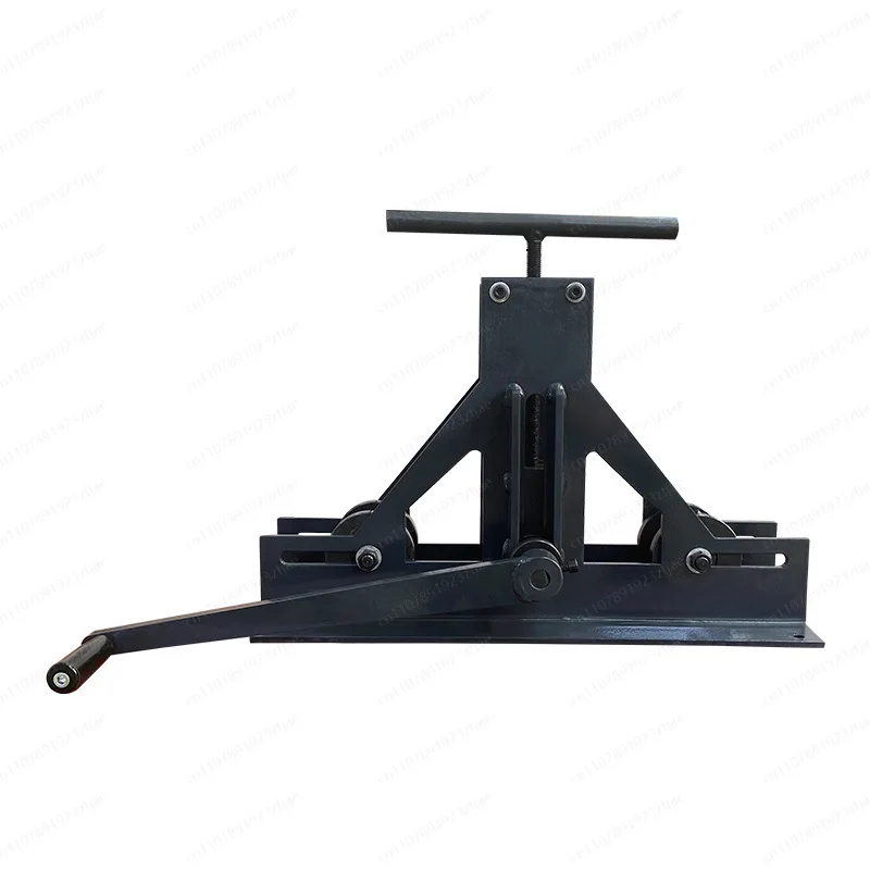 Manual three-roll bending machine TR-40 steel pipe square tube roller pipe bending machine Low carbon steel rolling bending